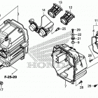 CB500F Воздушный фильтр