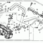 CB650F КОРПУС ДРОССЕЛЬНОЙ ЗАСЛОНКИ