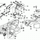 CBR600RR Rear fender@license light