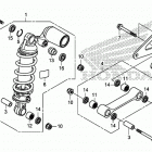 CBR600RR Rear shock absorber (1)