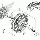 CMX300 Переднее колесо