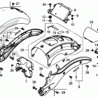 CMX500A Задний бампер