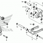 CRF1000D Задние амортизаторы
