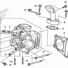 CRF110F ГОЛОВКА ЦИЛИНДРА