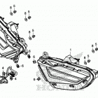 GL1800B Задний фонарь