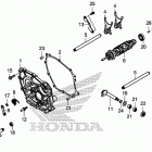 GL1800B Shift drum@shift fork