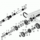 GL1800BD Transmission (mainshaft)