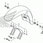 VT1300CXA Front fender (1)