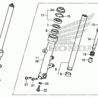 CB1100NA Front fork (1)
