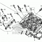 CB500F ГОЛОВКА ЦИЛИНДРА