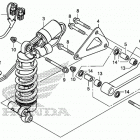 CBR1000S1 Rear shock absorber (2)