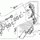 CBR300R Front brake caliper (abs)