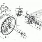 CBR600RR Заднее колесо