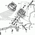 CBR600RR Front valve unit