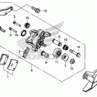 CRF1000D Стояночный тормоз