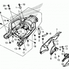 CRF1000D Side cover@rear carrier