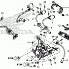 CRF1000D Sub harness@ignition coil