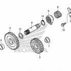 CRF150RB Кик стартер