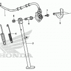 CRF250L Подножка