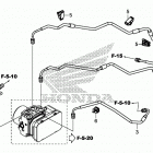 CRF250RL Тормозные трубки и шланги