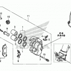CRF250RL Передний суппорт
