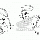 CRF250RLA Mirror@knuckle guard