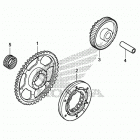 CRF250RLA Муфта стартера