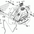 CRF250RLA Топливный бак