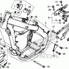 CRF450RX Рама