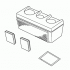 GL1800 Coin holder