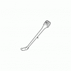 GL1800 Side stand (chrome)
