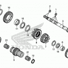 NC700XD Transmission (mainshaft)
