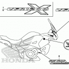 VFR1200XD Наклейки 1