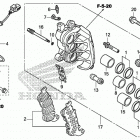 VFR1200XD Передний тормоз правый