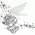 VT1300CXA Передняя головка цилиндров
