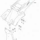 DR,Z125,L Rear fender (dr-z125l9 e28)