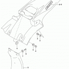 DR,Z125,L Rear fender (dr-z125ll9 e28)
