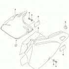 DR,Z400S Frame cover (dr-z400sl9 e03)