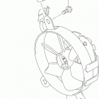 DR,Z400SM Вентилятор радиатора