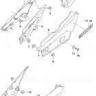 DR200S Frame cover (dr200sl9 e33)