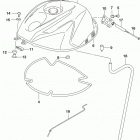 GSX,R750 Fuel tank (gsx-r750l9 e33)