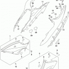 GSX,S1000FA,FYA,FZA Frame cover (gsx-s1000fal9 e03)