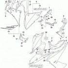 GSX,S1000FA,FYA,FZA Side cowling gsx-s1000fyal9 e03)