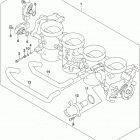 GSX,S1000FA,FYA,FZA Throttle body (gsx-s1000fal9 e33)
