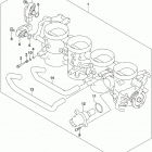 GSX,S1000FA,FYA,FZA Throttle body (gsx-s1000fzal9 e28)