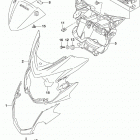 GSX,S750 Headlamp housing (gsx-s750zl9 e33)