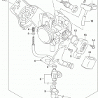 RM,Z450 КОРПУС ДРОССЕЛЬНОЙ ЗАСЛОНКИ
