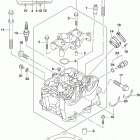 RMX450Z ГОЛОВКА ЦИЛИНДРА