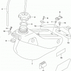 RMX450Z ТОПЛИВНЫЙ БАК