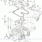 VZR1800,BZ M109R Cylinder head (rear) (vzr1800bzl9 e03)